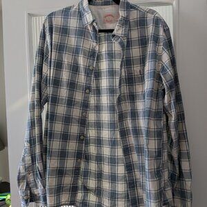 Brooks Brothers Long sleeve L blue check shirt